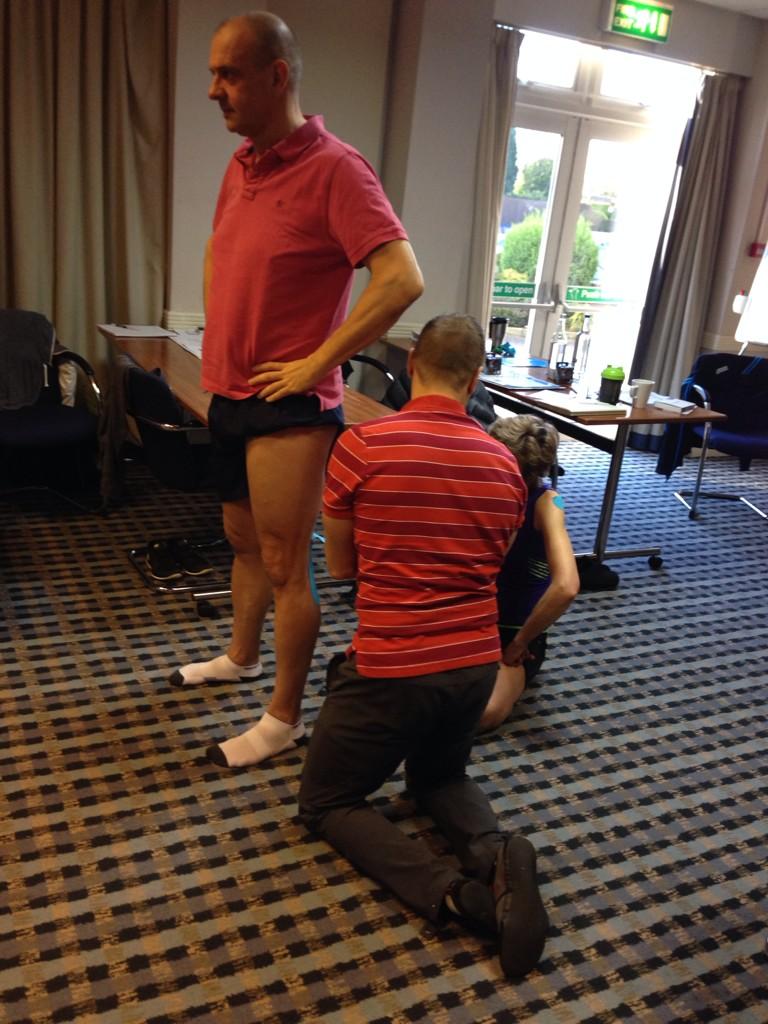 smartway2learn's tweet photo. Day 2, hamstring taping #IKT #kinesio #bodytech http://t.co/L0P8IJN40P