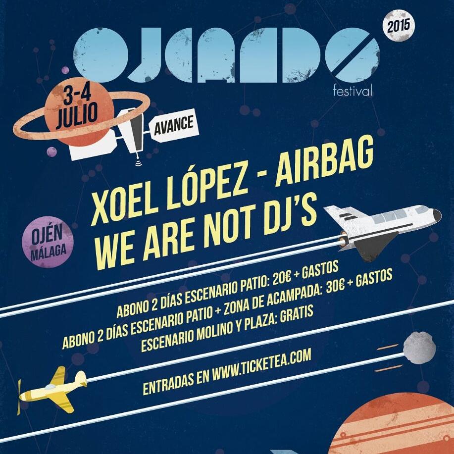 music_andalucia's tweet image. #OjeandoFestival 2015. Avance #cartel y showcase  @OjeandoFestival #OF2015 @xoellopez @mondoairbag @AytoOjen #Malaga