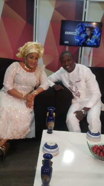 Watch my interview with Lara Olubo on Orisun this afternoon 1pm.God bless you.