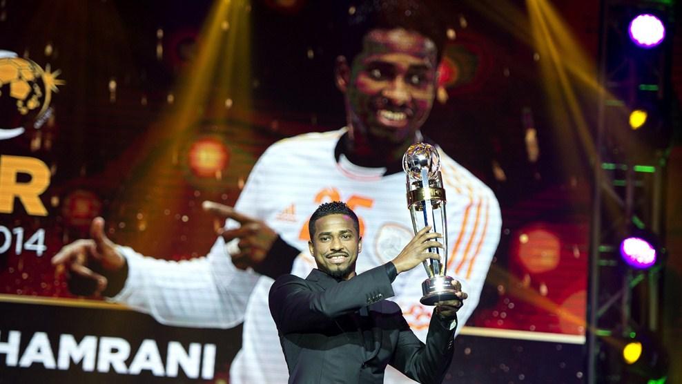 أختير لاعب #الهلال <a href="/Alhilal_FC/">نادي الهلال السعودي</a> #السعودي ناصر الشمراني أفضل لاعب في #آسيا لعام 2014.
fifa.to/1vxU4Pu