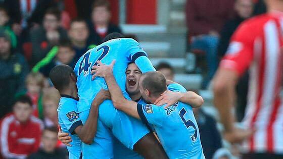 YayaToure's tweet photo. Fantastic result! Thank you for your support today City fans. Hope you enjoyed my goal : ) #ComeOnCity http://t.co/eBAkHZhxRl