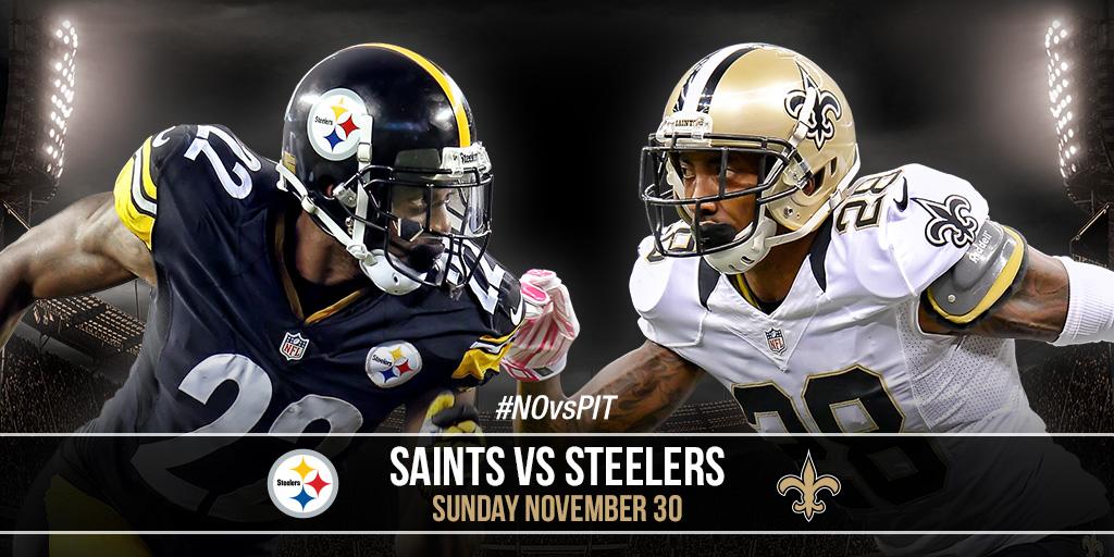 New Orleans Saints on X: 'GAMEDAY! Saints & Steelers at Noon CT on FOX  #NOvsPIT  / X