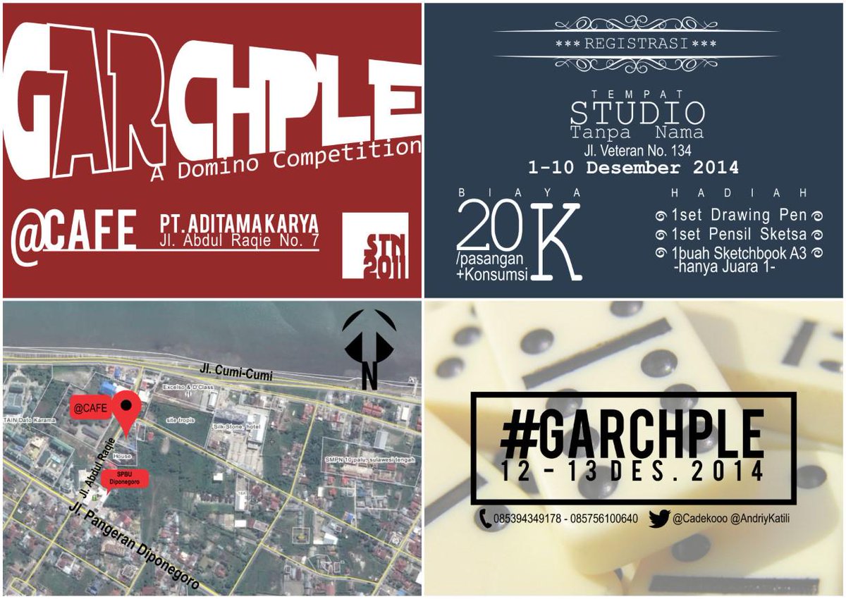 Anak arsitektur jago kali-kalian 1-6 ayo ikutan!!  <a href="/_HIMAARTlie/">HIMA ART'lie UNTAD</a> <a href="/STN134_2011/">StudioTanpaNama 2011</a>