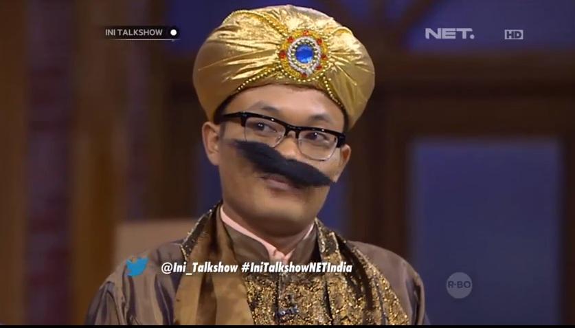 arifkhaharuddi2's tweet photo. Kang @newsuleprikitiw itu kumis atau stang motor? Capek deh #IniTalkshowNETindia http://t.co/xW6jRBunZo"