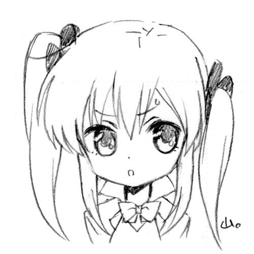 一挙放送観ながららくがきしたハニーちゃん。 