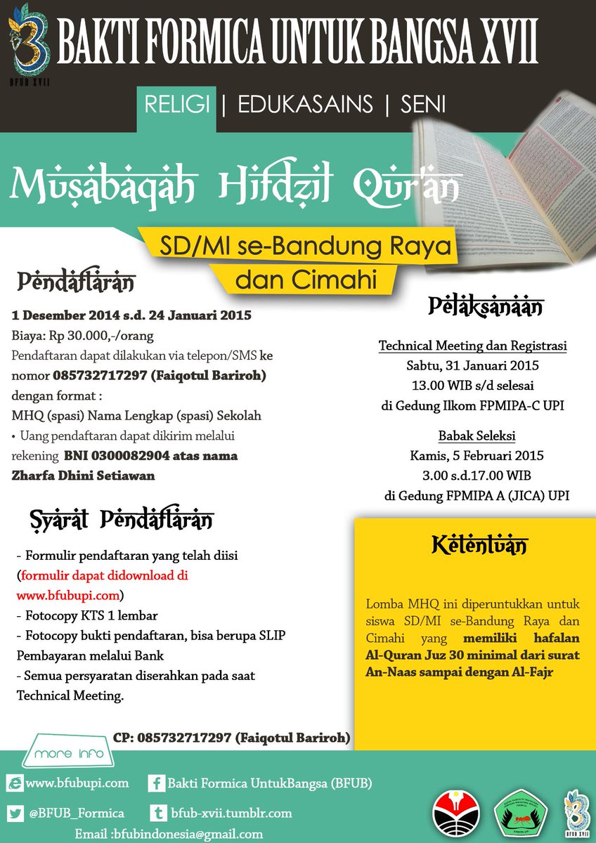 BFUB XXII tweet media