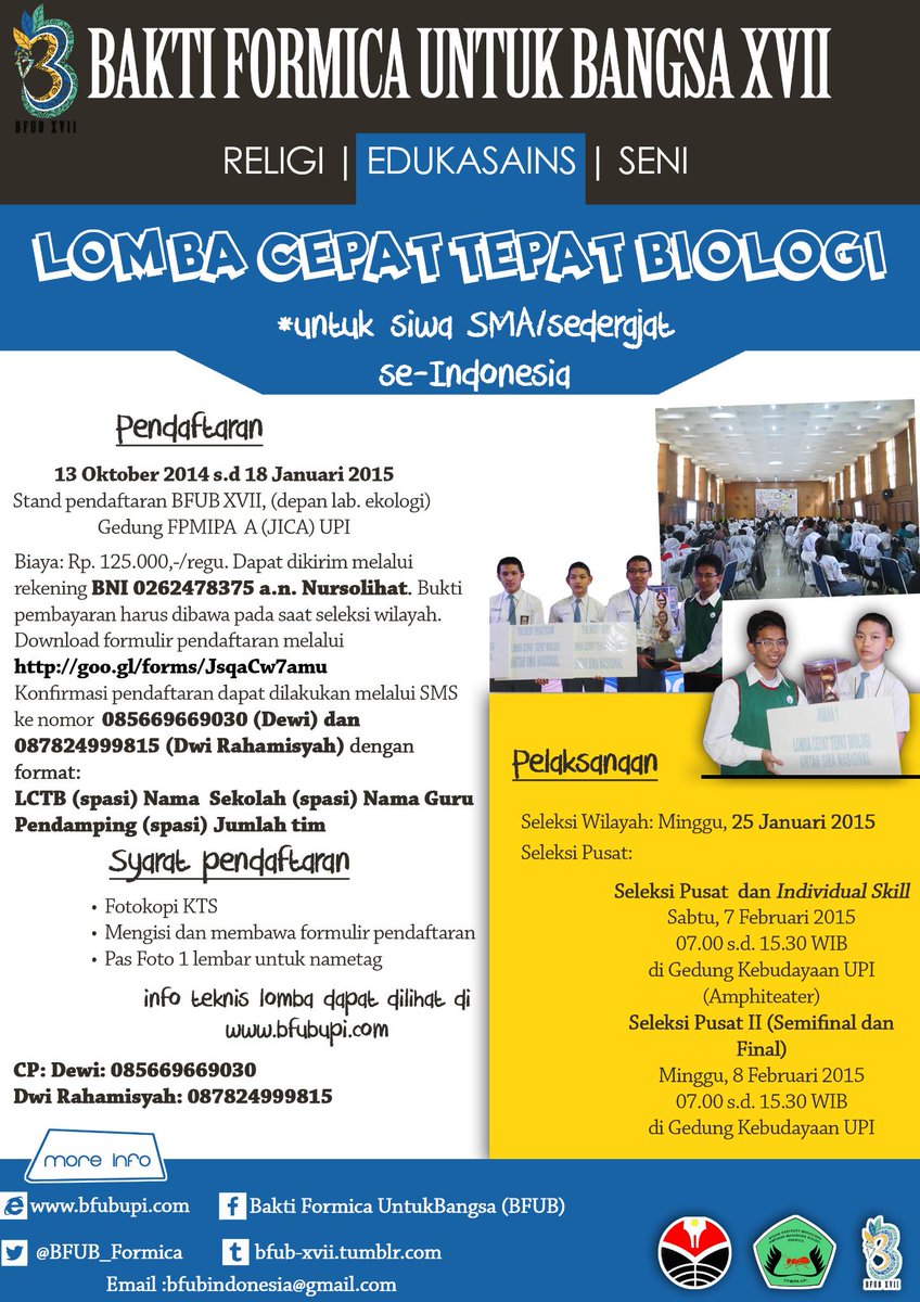 BFUB XXII tweet media