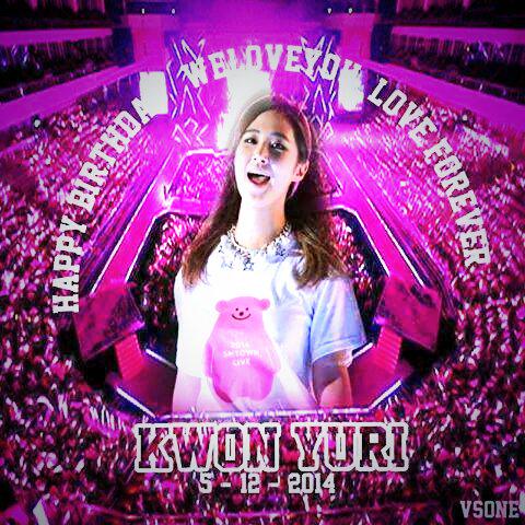 Happy birthday Kwon Yuri           