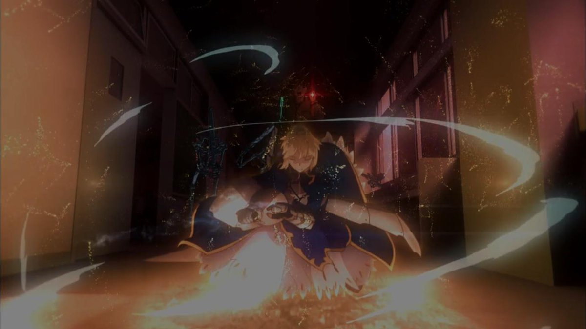 skribble012's tweet photo. Again! @ufotable I will forever sing you praises. Thank you for redeeming Unlimited Blade Works! #Fate08 http://t.co/WnPaUlIzj6