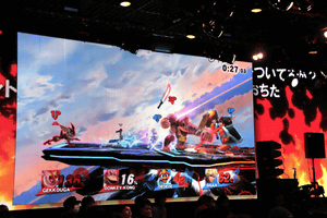 game_watch's tweet photo. 「大乱闘スマッシュブラザーズ for ニンテンドー3DS 2on2プレミアムファイト」決勝開催！決勝戦は3戦目にもつれこみ、サドンデス2回と白熱!! #スマブラ2on2 http://t.co/5yViiAweD6 http://t.co/L4z2Me9Vyi