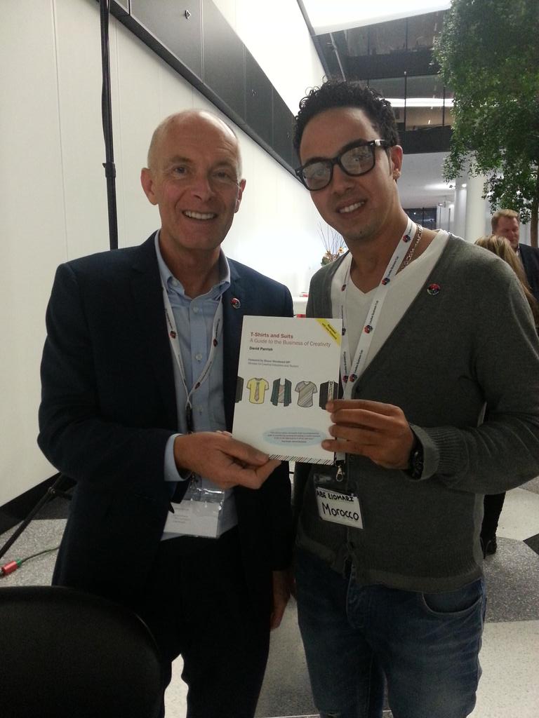 Origami_Concept's tweet photo. Amazing experience to meet @davidparrish it was so inspiring &amp; gave us a lot of knowledge and motivation at @cbc_cup http://t.co/SVVB0e2vaD