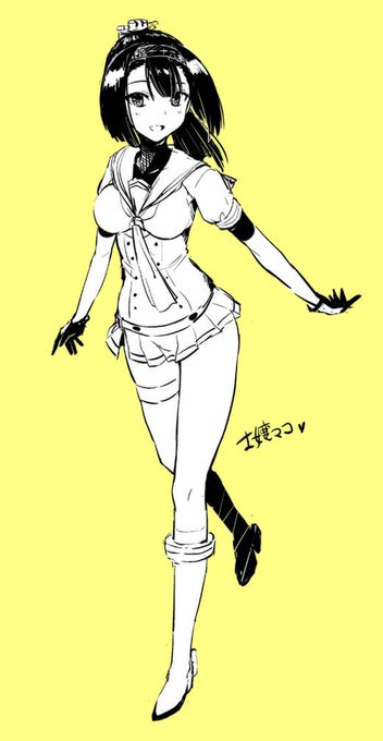 秋月を描きたくなっちゃったラクガキマン! 