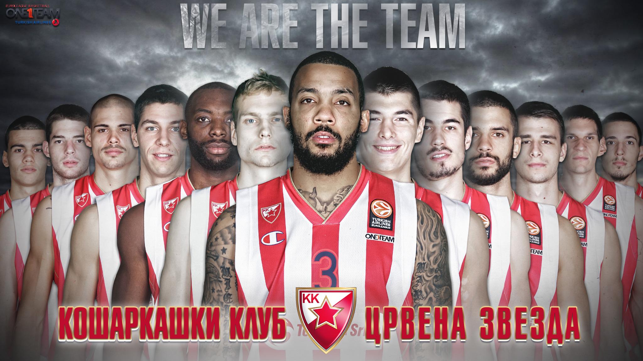 KK Crvena zvezda Meridianbet on X: WE ARE THE TEAM @OTEuroleague  @Euroleague @_MWill @thejenkinsguy22 @DangubicNemanja @JakaBlazic  @nikola_kalinic  / X