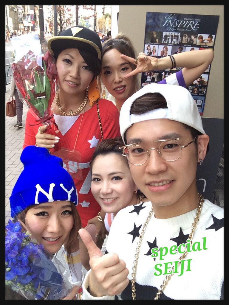 akiloveprincess's tweet photo. clubINSPIRE来ていただいたみなさま、出演者のみなさん、Gouさん、北條さん、ありがとうございました！！
Kame-reon今年ラストは4人でのシャッフル田園日記、ゲストSEIJIくんverでした♪
ｱｯｷｰｳﾝｼﾞｮﾝ http://t.co/760YtJg7xC