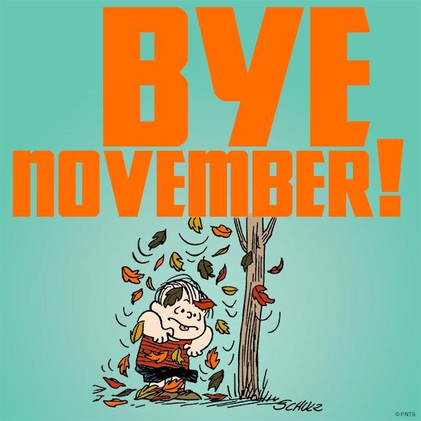 PEANUTS on Twitter "Bye November! 🍂 http//t.co/SmwIu8Pt3y"