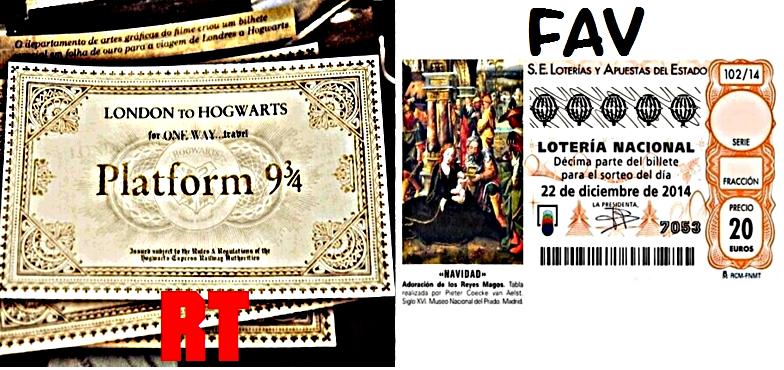 Hogwartssite's tweet image. Y tú, ¿qué billete prefieres?
