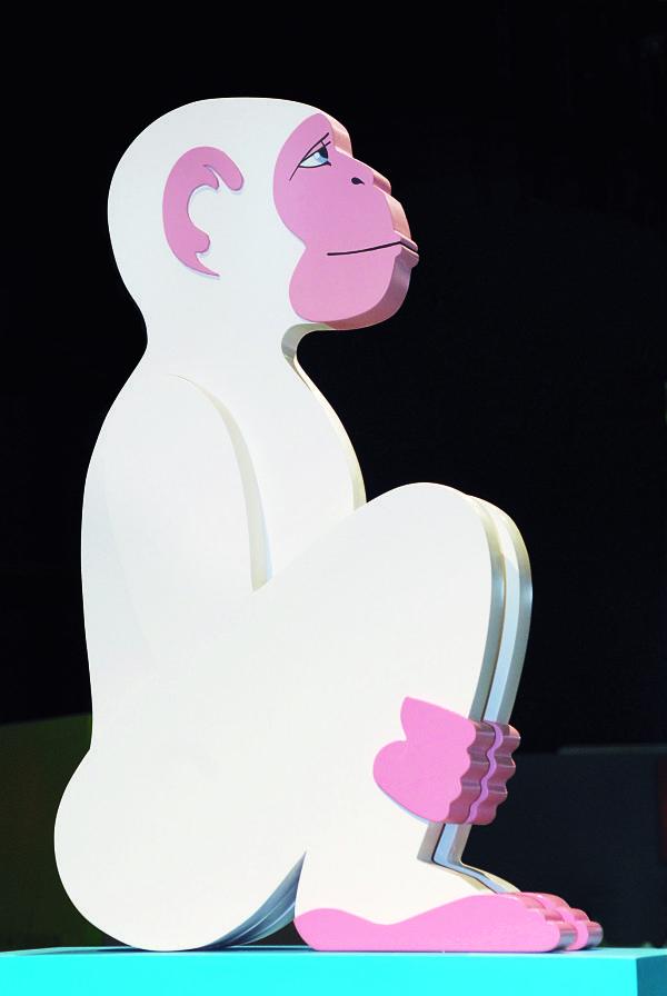 CONTEXTArtMiami's tweet photo. @CONTEXTArtMiami Work of the Day #EdgardoGimenez White Albino Monkey http://t.co/AfujPohwWz via #MatildeBensignor http://t.co/RooexDduec