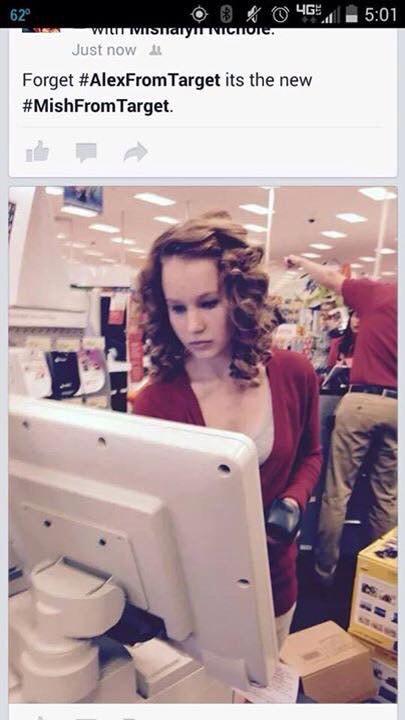 luciagomezsucks's tweet photo. Make this a thing๐ #MishFromTarget . She looks like Jennifer Laurence doesn't she? http://t.co/hOqrna6uJn