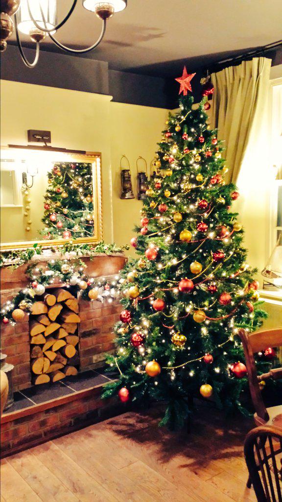 Starting to feel the Christmas spirit now at the George. We are still taking bookings for your Christmas parties