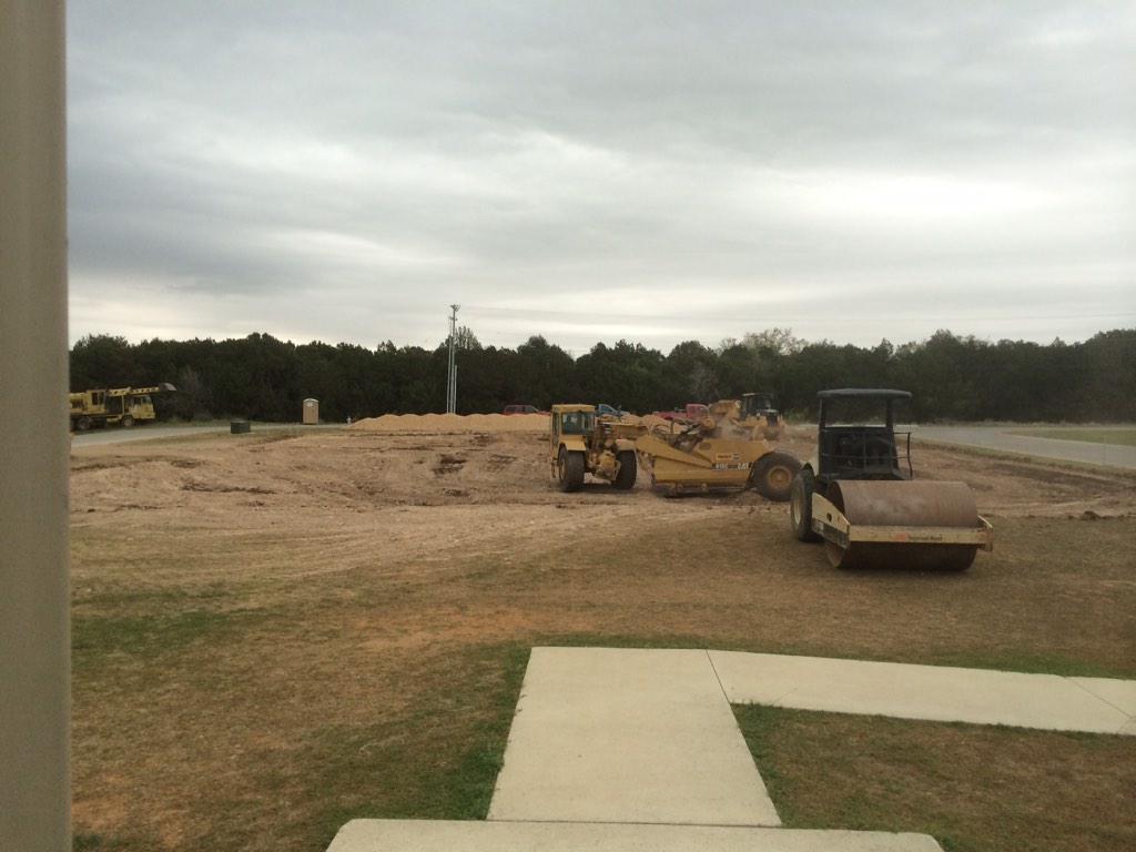 From bare ground to Ribbon Cutting tomorrow (Dec 1st) at 6 pm. Gonna be a great day. Isaiah 40:31. #wildcatwin