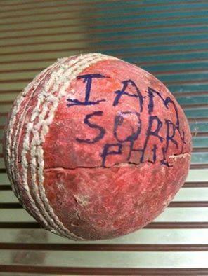 The which took the soul away... happy birthday Phillip Hughes!!! 