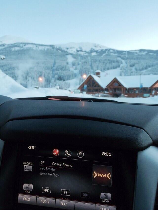 It's freezing!! -36* Today gonna be fun!!