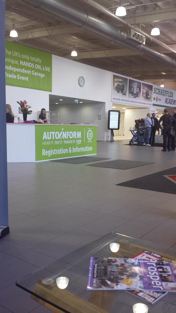 On our way home after a weekend of training. A big thanks to all the guys at Autoinform live, what a great weekend.