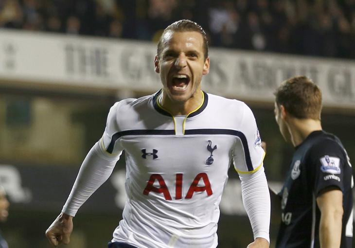 SpursOfficial's tweet photo. Who was your man of the match against Everton? RT to vote for option 3 – @R9Soldado #SpursMOTM http://t.co/FUFPFekt4t
