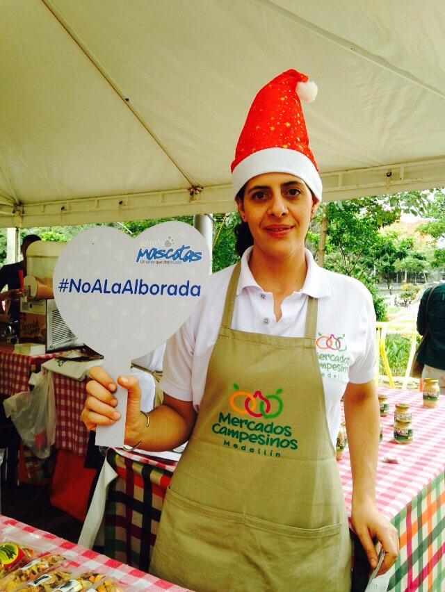 MerCampesinos's tweet image. Hoy nuestros emprendedores de #MercadosCampesinos La Presidenta  dicen #NoALaAlborada @plazamayormed