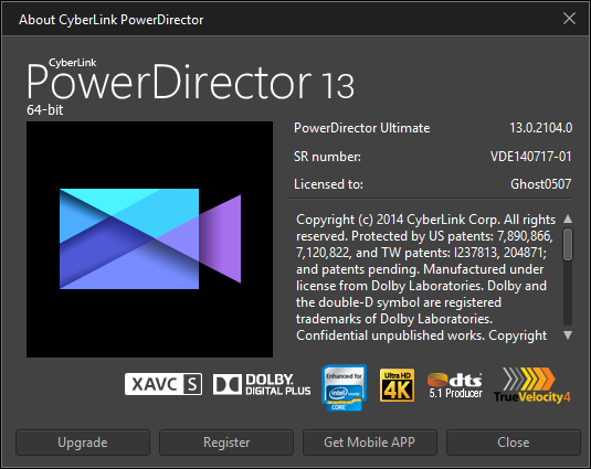 Yahya_Roxstar's tweet photo. #CyberLink PowerDirector13 Ultimate: http://t.co/RODtTCh3u3
Crack: http://t.co/m8orTSV60O
Web: http://t.co/uPfOcXhw4K http://t.co/iUAA7j6VDi
