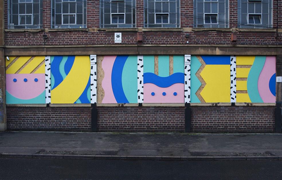 Fusedmagazine's tweet photo. Birmingham gets another amazing piece of @annagarforth #streetart #eyecandy14 http://t.co/XCgLecKSXk