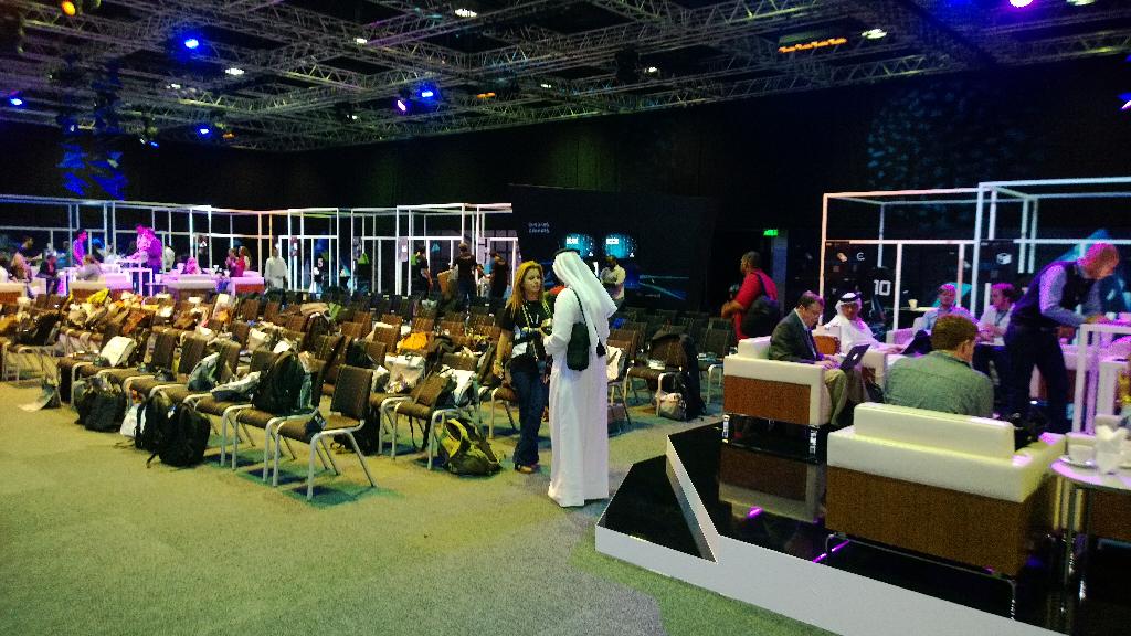 Over 80 amazing people flown to #Qatar to solve #mediaincontext challenges. Opening by <a href="/brennan_mike/">Michael Brennan - @michaelbrennan.bsky.social</a>