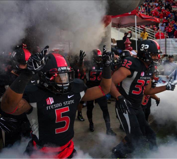 Anttel's tweet photo. The Fresno State Football Team will lay at Boise State on Saturday for the MW Championship! http://t.co/V8SHU0n7vw