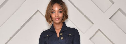 CosmopolitanUK's tweet photo. We think Jourdan Dunn's Burberry outfit just coined the phrase #mermaidchic : http://t.co/QuJD5HAocI http://t.co/Anud1lYmx7