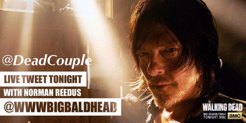 DeadCouple's tweet photo. RT if you're ready &amp; excited!

The Walking Dead 
Mid Season Finale http://t.co/8rkOuRlrN2