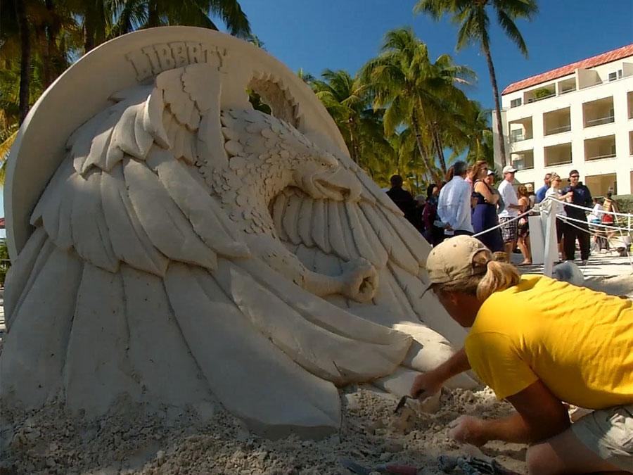 WPTV's tweet photo. International Sand Art Competition happening in Key West this weekend: http://t.co/wqEAtSKZW3 http://t.co/5cSEKdEWJB