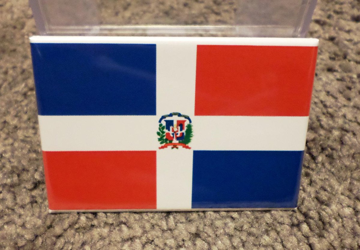 ButtonsBrah's tweet photo. #pinback #buttons Domenican Republic Country Flag  2" x 3" Refrigerator Locker MAGNET Always Free USA Shipping! P... http://t.co/fmamOIApnk