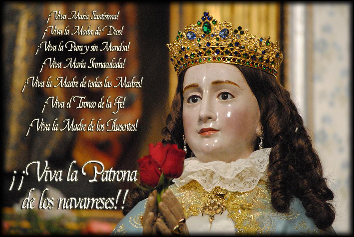 NavaDRS_Santa's tweet photo. BAJADA DE NTRA SEÑORA LA INMACULADA. #virgendelospegotes 
Nava del Rey arde en pasión por su Pura y sin mancha. VIVA! http://t.co/6YUTVZoT2f