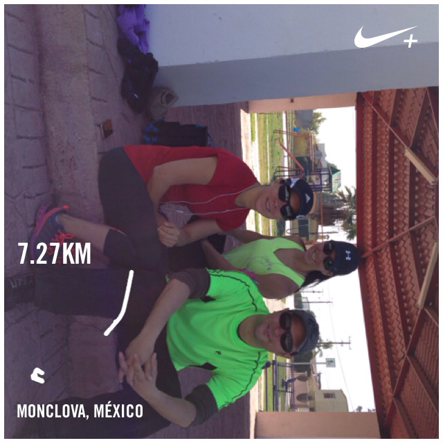 Elisagtzr's tweet photo. Acabo de correr 7.27 km con Nike+. http://t.co/x2Yucv6sQH #nikeplus http://t.co/pXXjfORyOY
