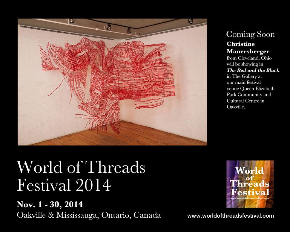 Last chance to see #worldofthreads Festival before it ends today at 5pm. Don't miss out! Info worldofthreadsfestival.com/exhibitions_me…
