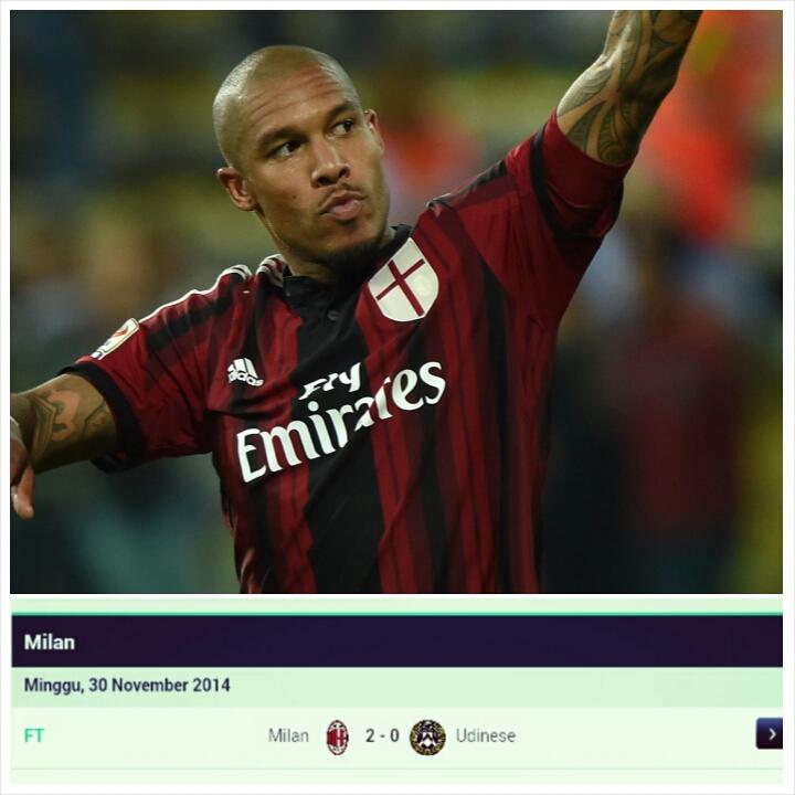 Happy Birthday Nigel De Jong our pride in Ac Milan! Your present this year is winning the game today! 