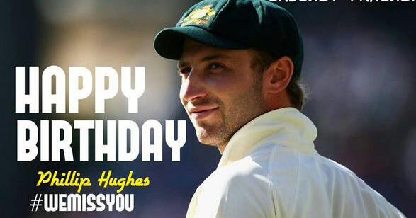 Happy birthday Phillip Hughes!       