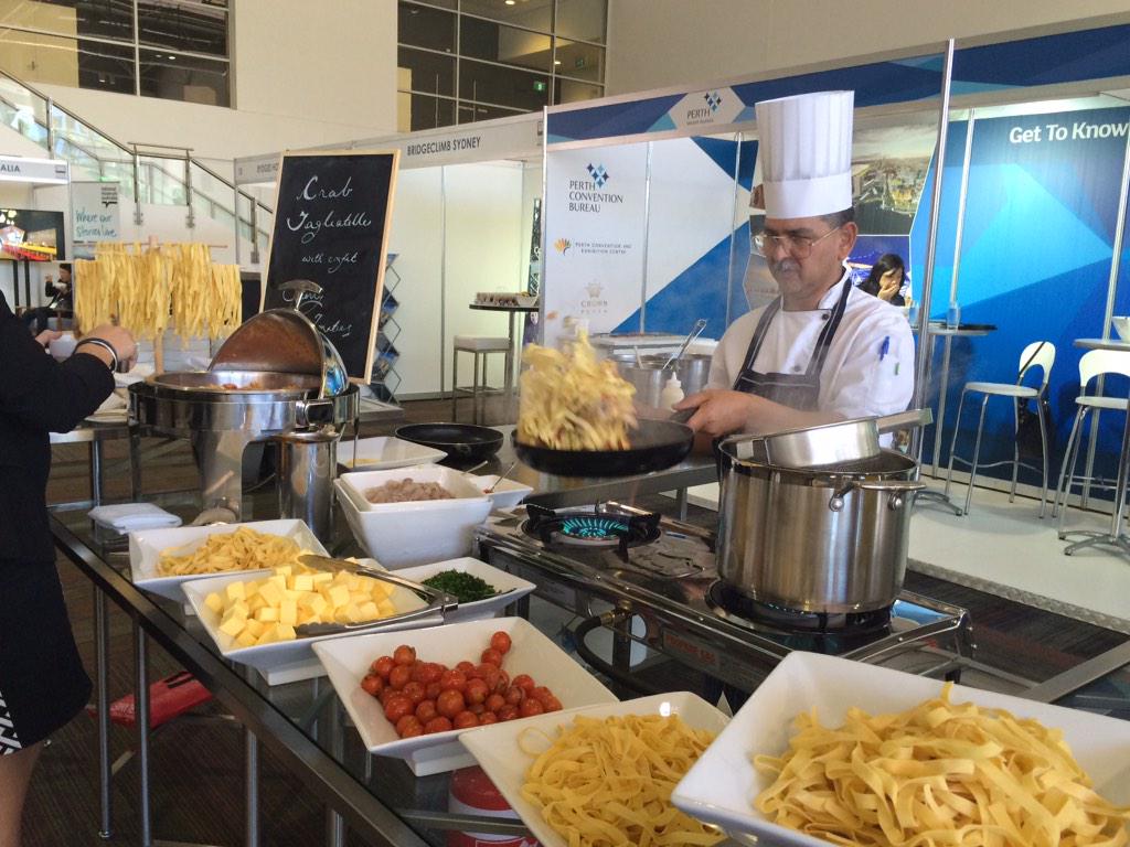 CIMnews's tweet image. #pco14 lunch time  @pcoasn beautiful food thanks to #nationalconventioncentre and @IHG