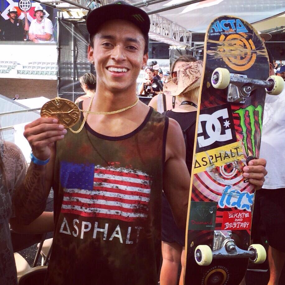 Happy birthday to Nyjah Huston!!! have a good day G! 