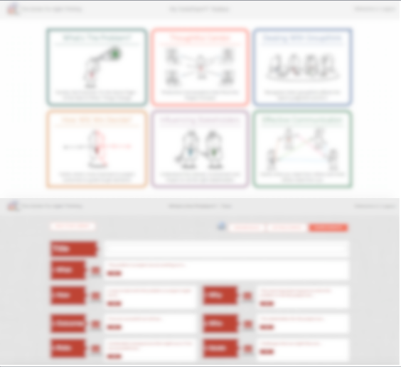 agile_thinking's tweet image. See the DIY platform tht solves #team interaction prblms. Showcasing at #PMI SeminarsWorld San Diego #NextPractice