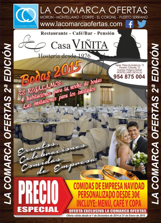 lacomarcaoferta's tweet photo. Casa Viñita  OFERTA: Comidas de Navidad desde 30 PERSONA http://t.co/EP7NLOAxQX 301