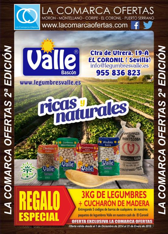 lacomarcaoferta's tweet photo. Legumbres Valle  OFERTA: Regalo 3Kg de legumbres y cucharón http://t.co/5XRrOyvCPC 306