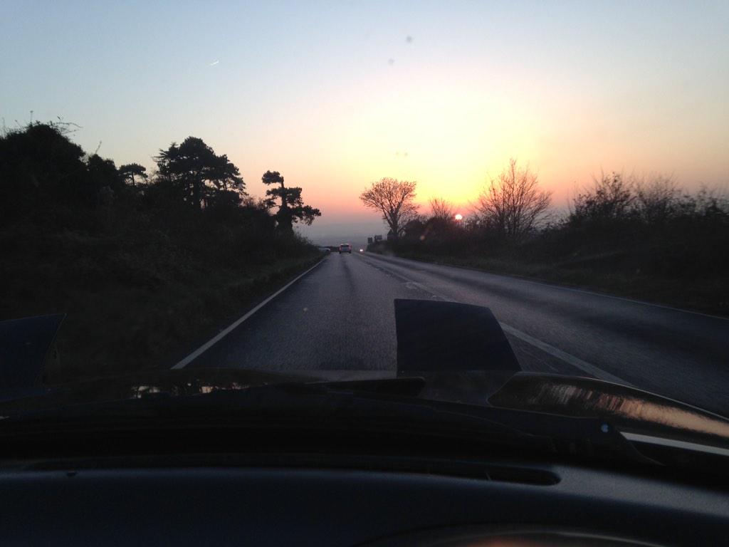 jon_estell's tweet photo. Cold blast in my little gem!  #longlivetheroadster http://t.co/OAjougiol2