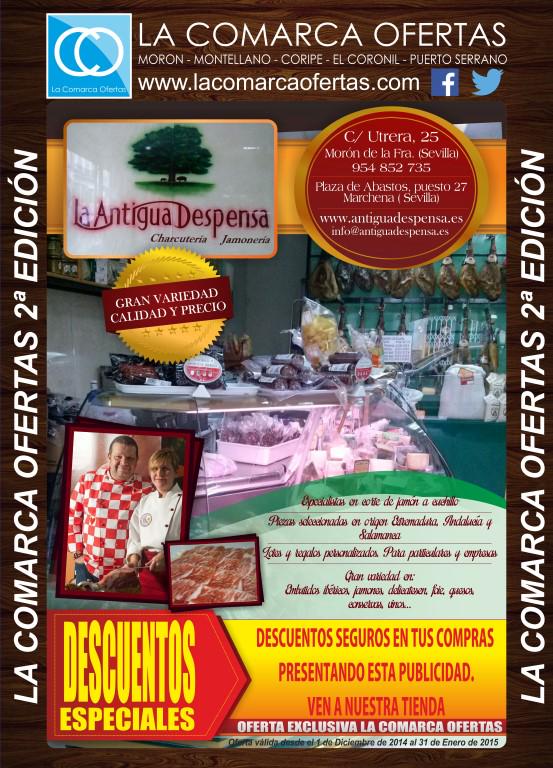 lacomarcaoferta's tweet photo. La Antigua Despensa  OFERTA: Descuentos especiales http://t.co/IH7TJ9mi3n 310