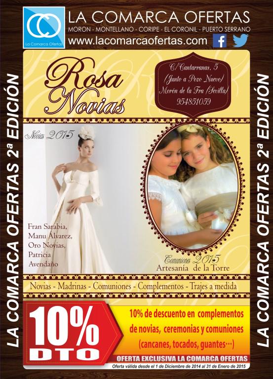 lacomarcaoferta's tweet photo. Rosa Novias  OFERTA: 10% Dto. http://t.co/HDZDFqJf40 312